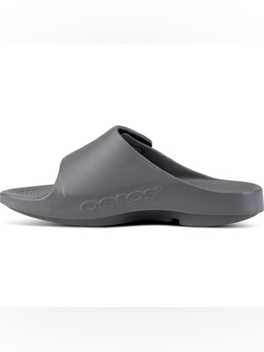 OOFOS dark Gray Recovery Slide - OOahh Comfort shoes unisex